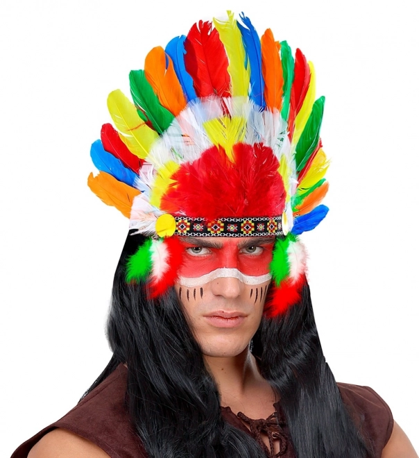 Big Headdress Indian