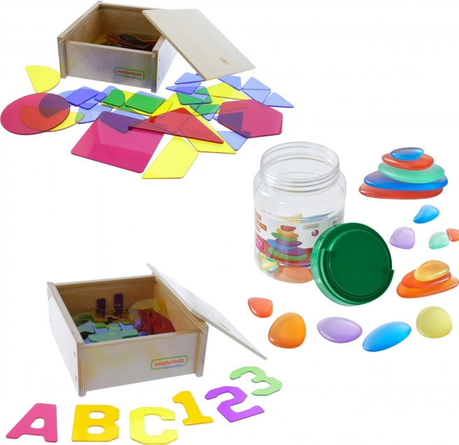 Masterkidz LED panou senzorimotorică cutie cu accesorii