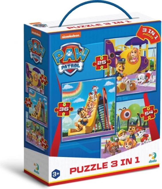 Puzzle DODO Patrula cățelușilor: La locul de joacă