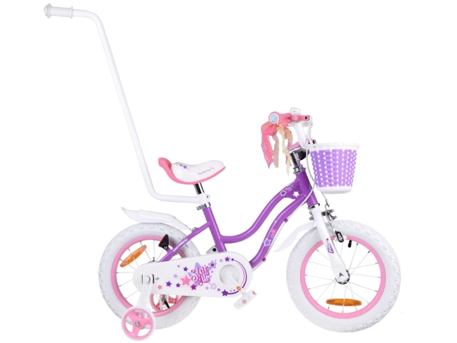 Bicicletă pentru fete Royalbaby Star Girl albastră – Violet