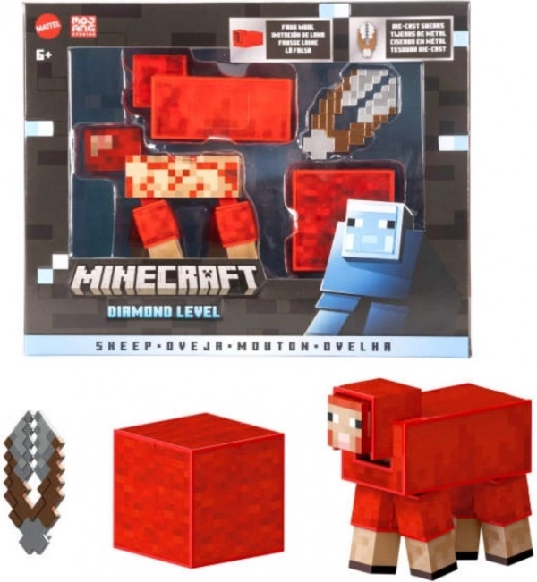 Figurină Minecraft Nivel de Diamant Oaie