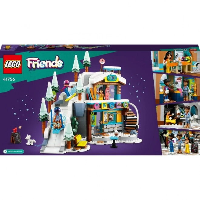 Lego Friends Pârtie de schi și cafenea