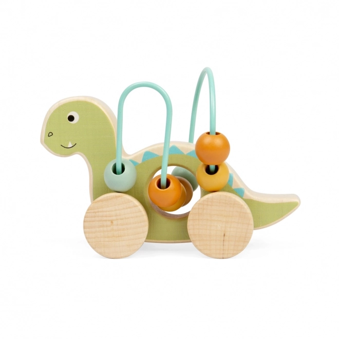 Diplodocus pe roți cu labirint de mărgele