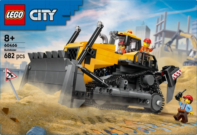 LEGO City buldozer galben