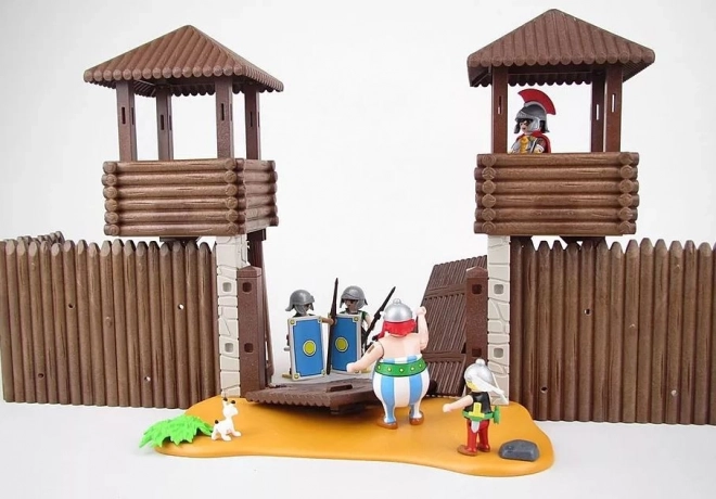 Set cu figurine Asterix - Tabăra Romanilor