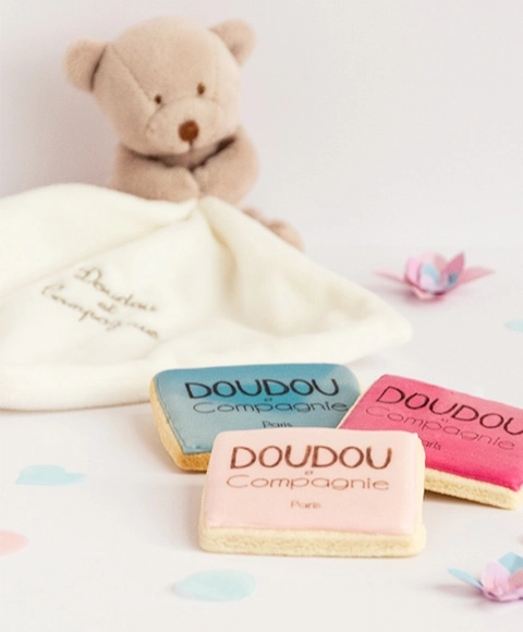 Set cadou Doudou - ursuleț cu păturică