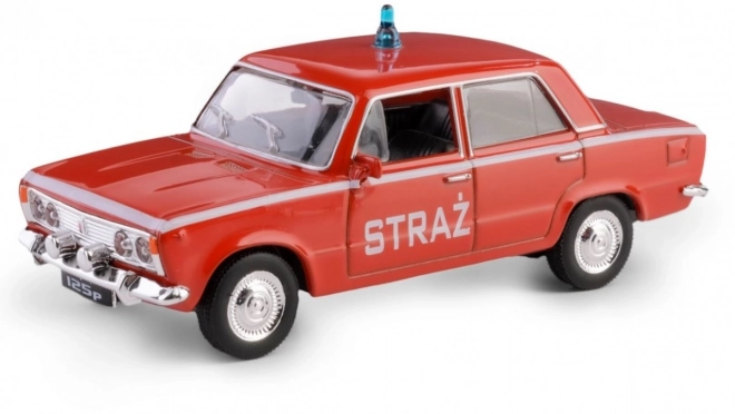 Mașină clasică Fiat 125 pompieri