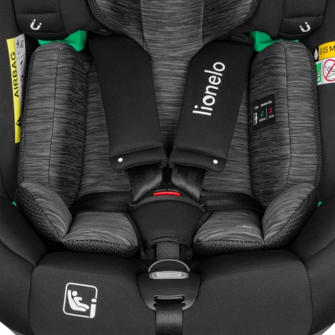 Scaun auto Lionelo Braam i-Size 40-150 cm Black Carbon