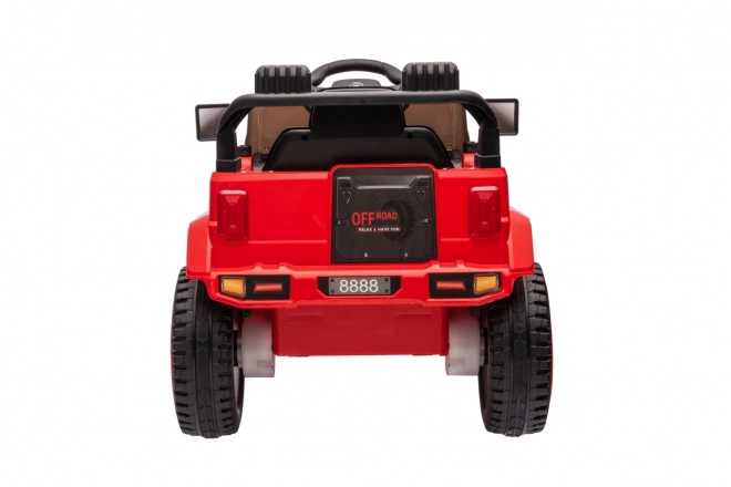 Vehicul de teren Mountain roșu