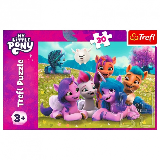 Puzzle 30 piese Prietenii Poneii My Little Pony