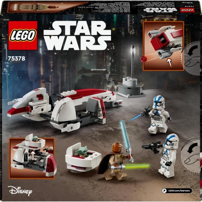 Evadarea pe speeder BARC LEGO Star Wars