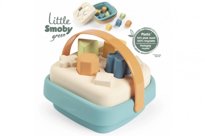 Sorter verde Little Smoby cu coș