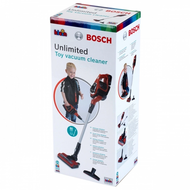 Aspirator Bosch Unlimited roșu