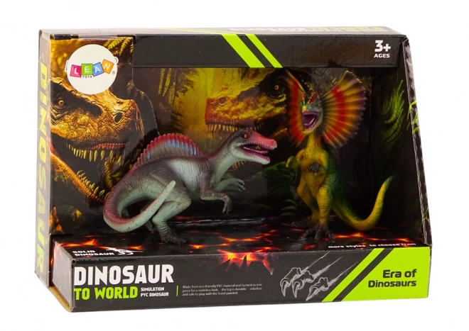 Figurine Dinozauri Spinozaur și Dilofozaur Set 2 Bucăți