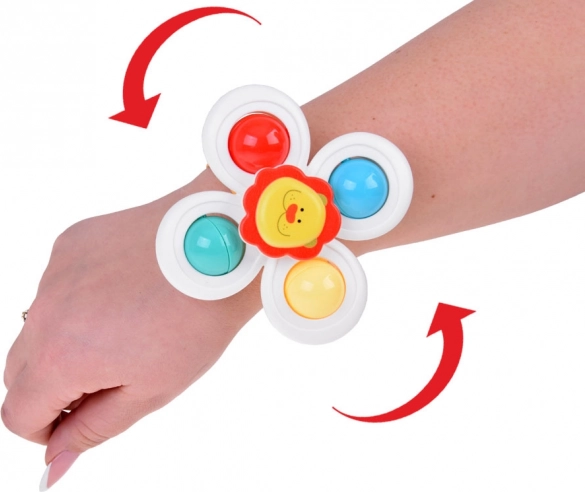 Fidget spinner colorat pentru copii