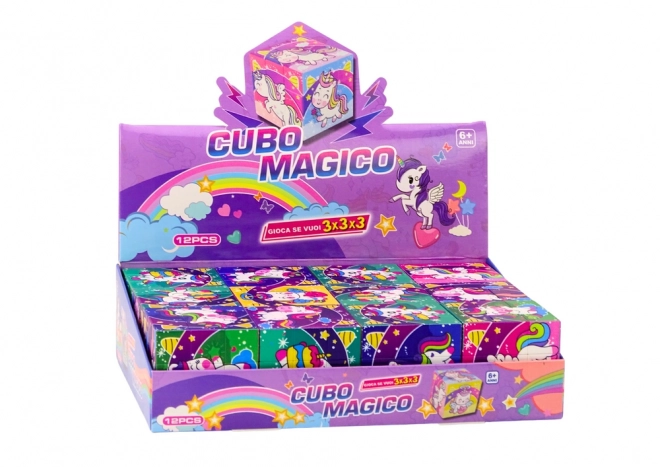 Cub magic educativ puzzle unicorni