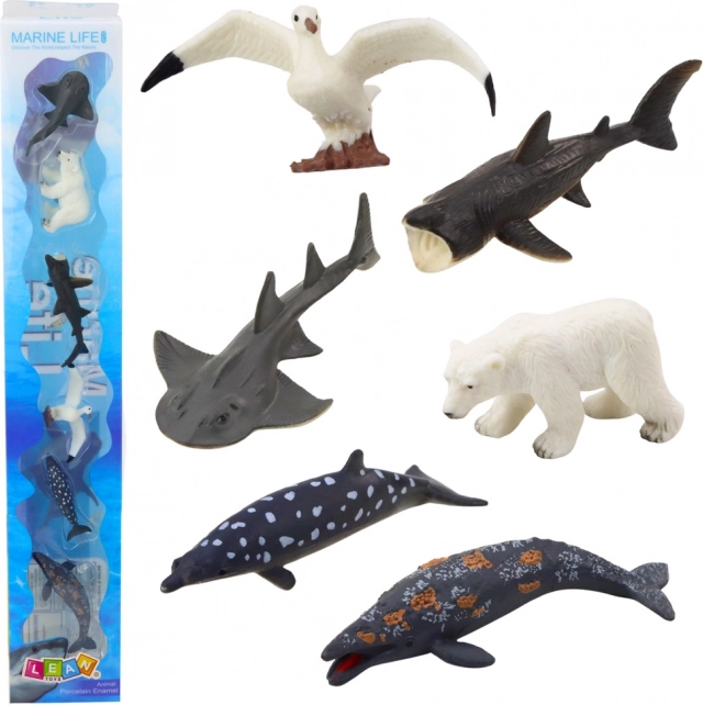 Set Miniaturi Animale Marine 6 buc Marine Life