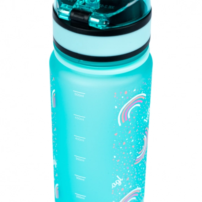 Sticlă tritan pentru băut BAAGL Curcubeu 500 ml