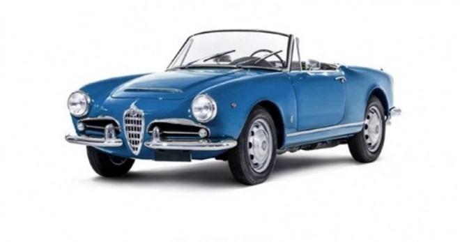 Model Alfa Romeo Giulia 1600 Spider 1/24