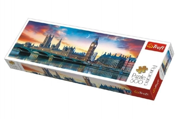 Puzzle panoramice 500 piese Big Ben și Palatul Westminster, Londra