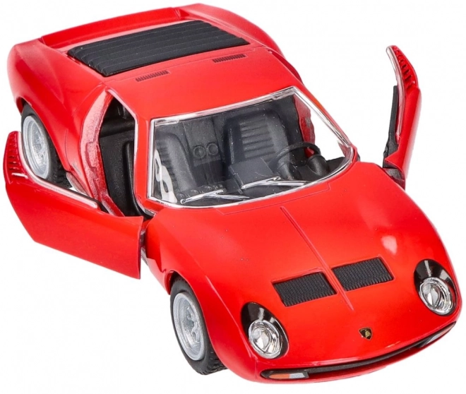 model metalic lamborghini miura p400 sv 1971