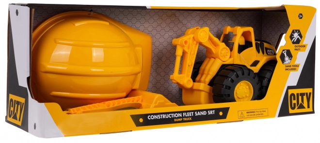 Set excavator și cască