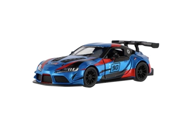 auto de jucarie Toyota GR Supra Racing din metal cu motorizare înapoiere