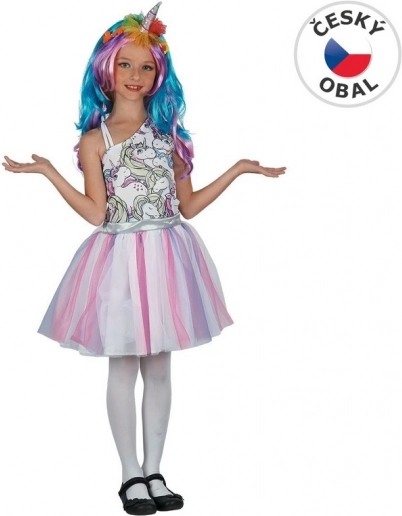 Rochie de Carnaval Unicorn pentru copii 120-130 cm