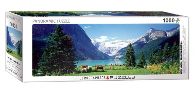 Puzzle panoramice Eurographics Lacul Louise, Canadian Rockies 1000 piese