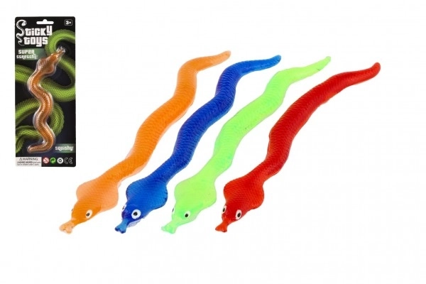 Șarpe elastic colorat 28cm