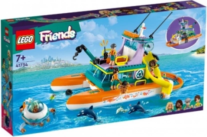 lego friends navă de salvare pe mare