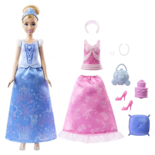 Păpușă și costumație de poveste Disney Prințese - Cenușăreasa