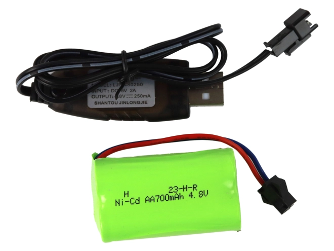 Acumulator reîncărcabil și încărcare USB