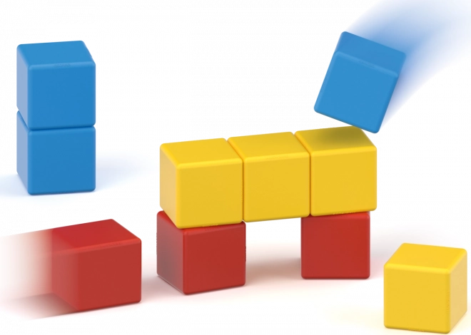 Cuburi magnetice Magicube Trei purceluși