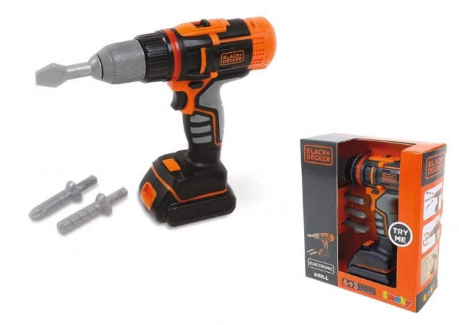 Bormașină electronică cu acumulator pentru copii Black & Decker