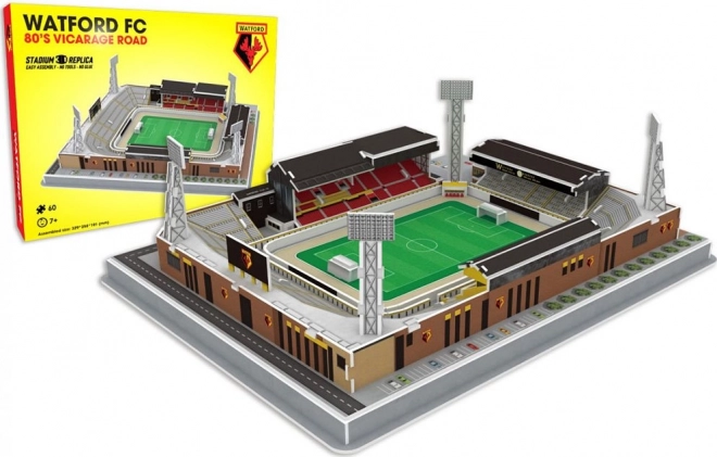 Puzzle 3D stadion Vicarage Road Watford