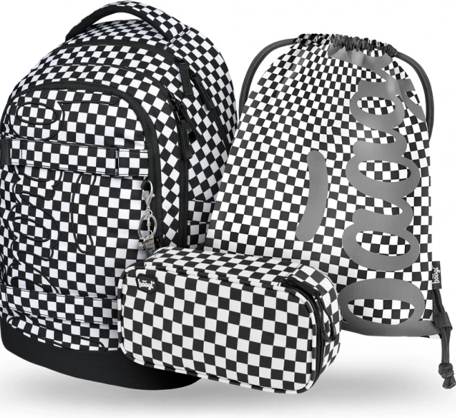 Baagl Set 3 Școlar Skate Max: Rucsac, Penal și Săculeț