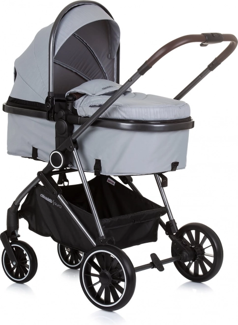 Chipolino cărucior combinat Aura 2v1 Ash Grey