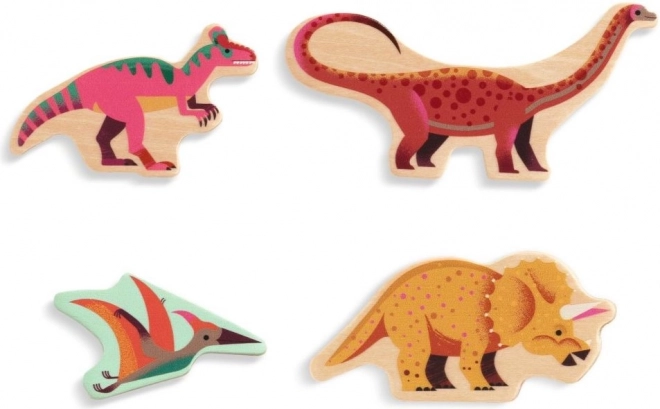 Vkladaș cu Dinozauri din Lemn Djeco