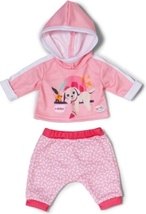 Trening roz roz pentru păpușile BABY born 43 cm