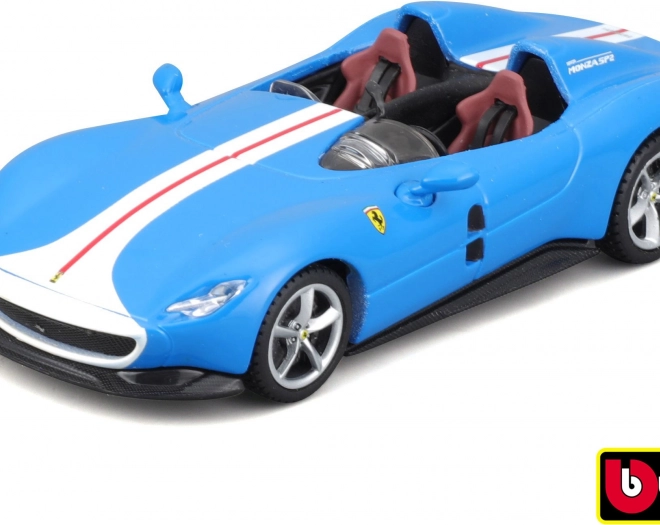Model Ferrari Monza SP2 - Galben/Negru de la Bburago