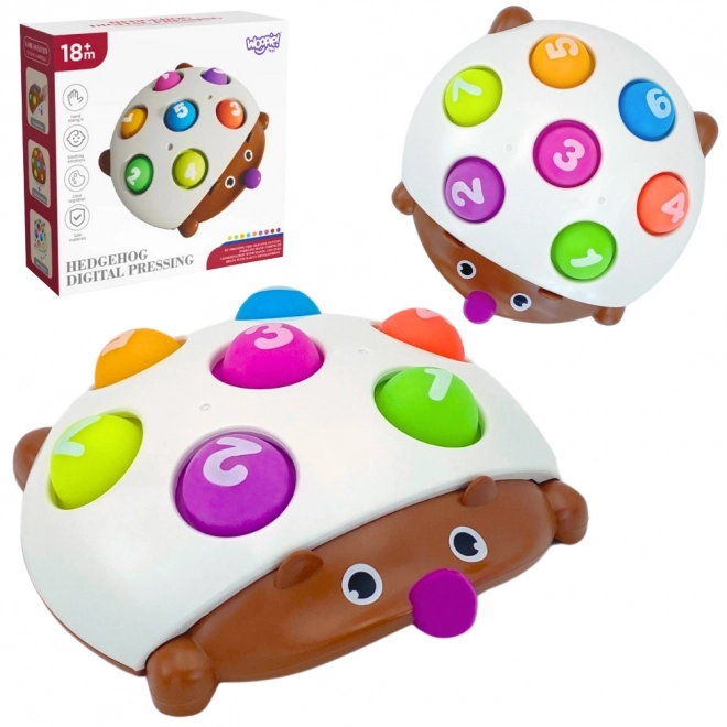 Arici Pop-it cu numere WOOPIE Jucării Fidget