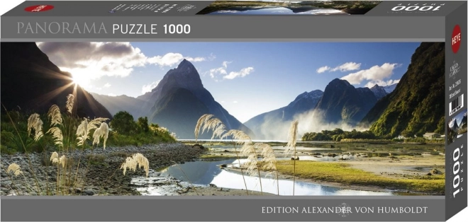 Puzzle panoramic Milford Sound 1000 piese