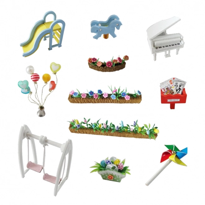 Set constructie miniatură vilă 2Kids Toys