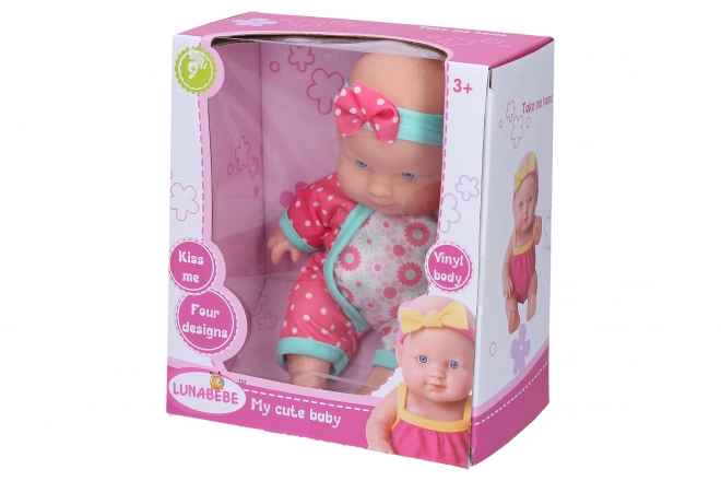 Bebeluș cu fundiță 22 cm