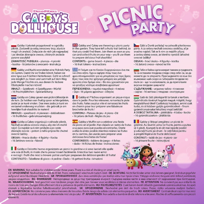 joc casa fermecată a lui Gábi: Picnic Party