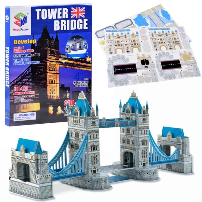 Puzzle 3D Turnul Tower Bridge