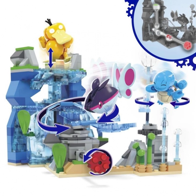 Mega Pokémon aventură acvatică mișcătoare