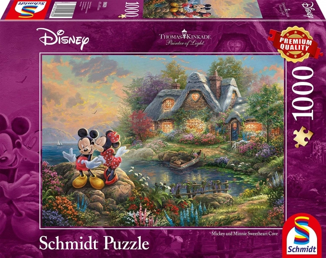 Puzzle Disnep Mickey și Minnie 1000 piese