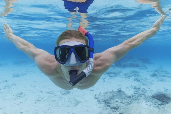 Set scufundare Bestway negru cu mască și snorkel